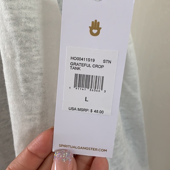 Spiritual Gangster Large GRATEFUL Tank NWT - Picture 4 of 8